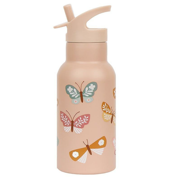 A Little Lovely Company Trinkflasche Schmetterlinge 350 ml