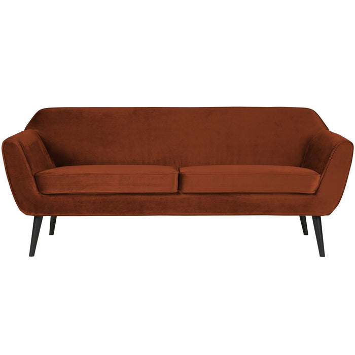 WOOOD Sofa Rocco Samt 2-Sitzer