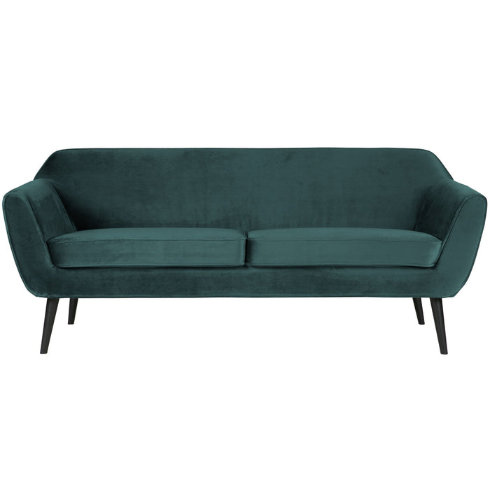 WOOOD Sofa Rocco Samt 2-Sitzer