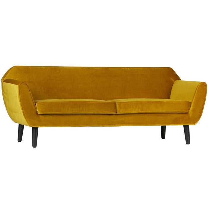 WOOOD Sofa Rocco Samt 2-Sitzer