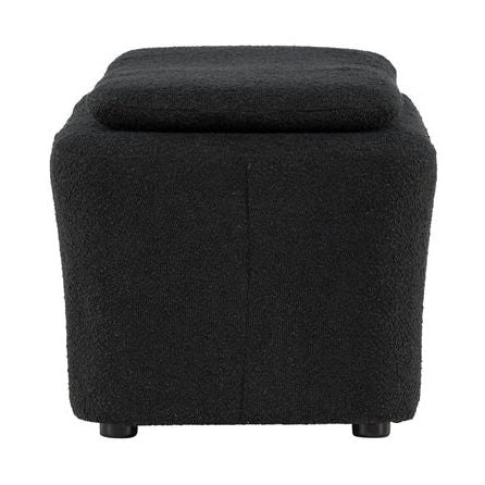 Venture Home Pouf Laurel Bouclé