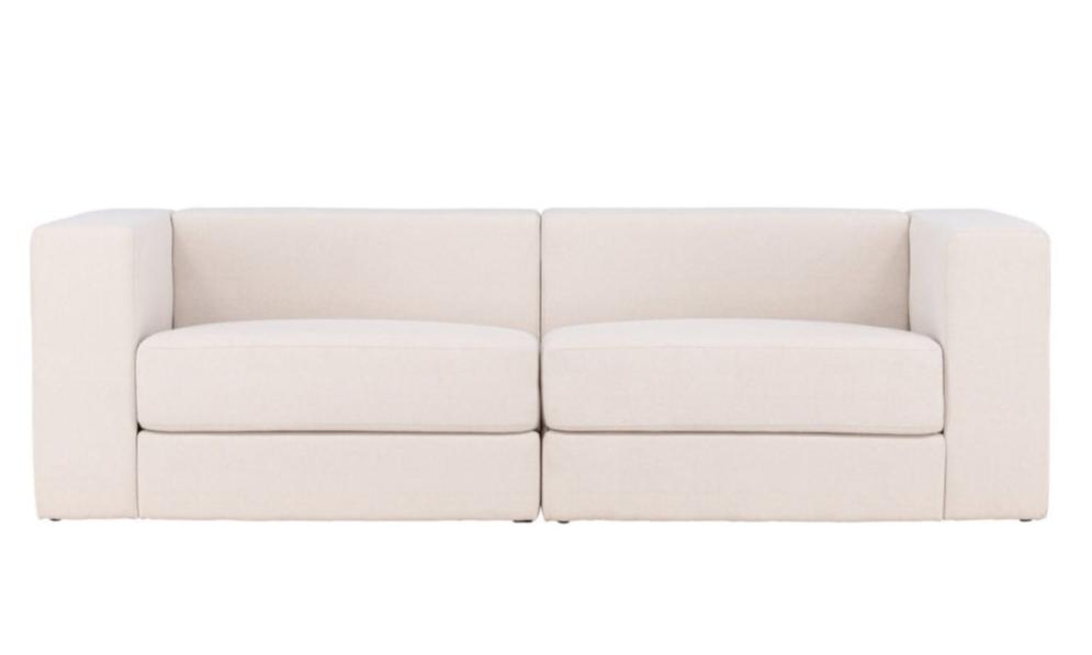 Venture Home Sofa Lumi 3-Sitzer Leinen