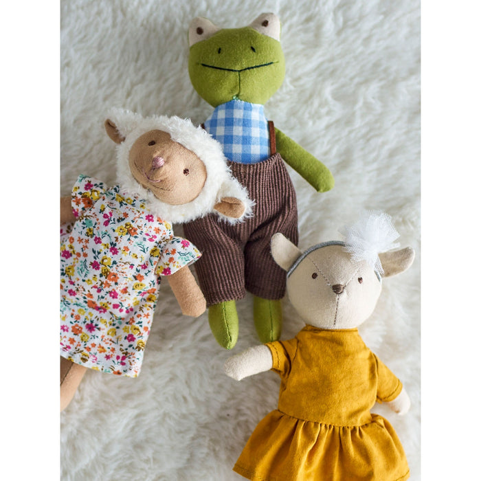 Bloomingville MINI Friend Puppe Animal 3er-Set