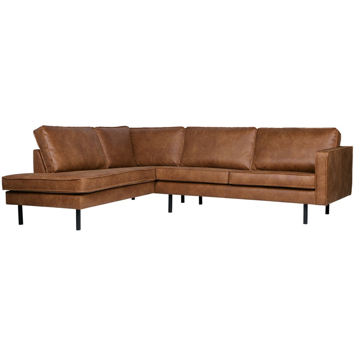 BePureHome Ecksofa Rodeo links Recyceltes Leder