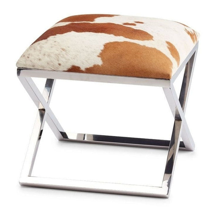 Natures Collection Hocker Cow Hide