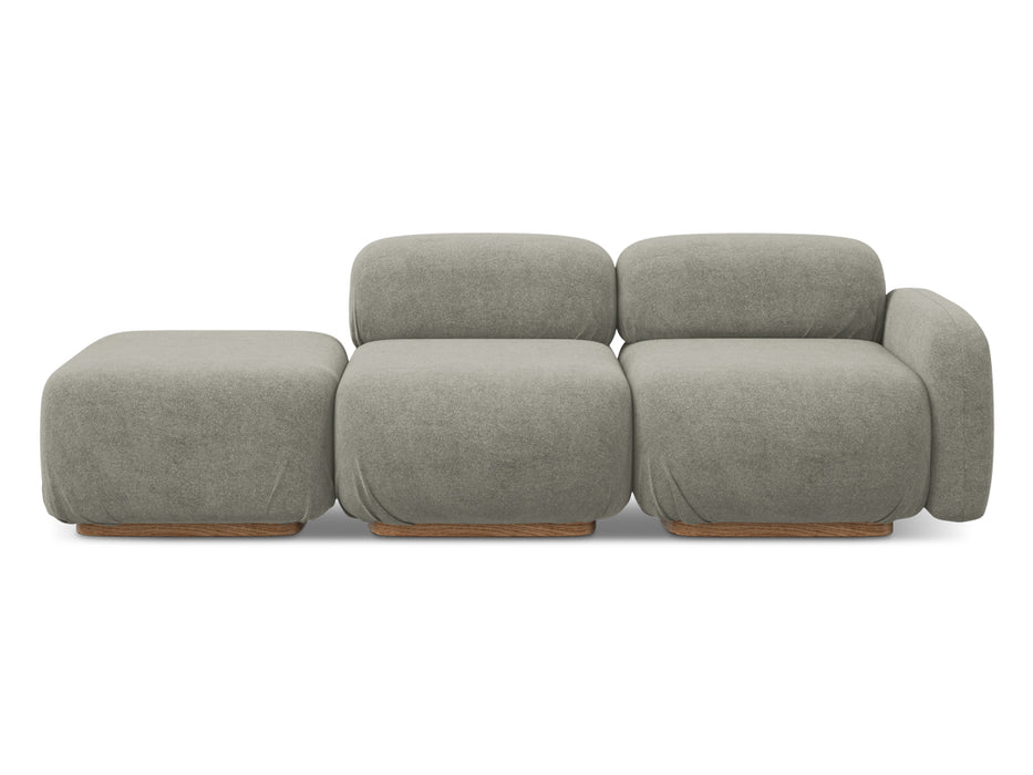 makamii Modular Sofa Ailani rechts Bouclé