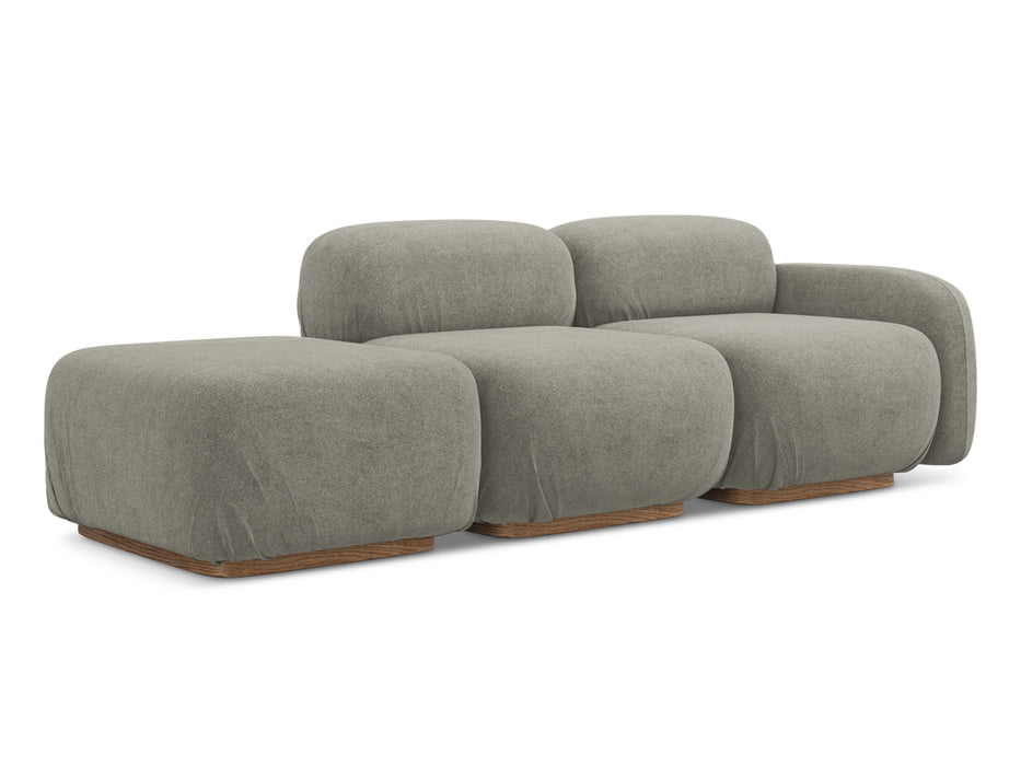 makamii Modular Sofa Ailani rechts Bouclé