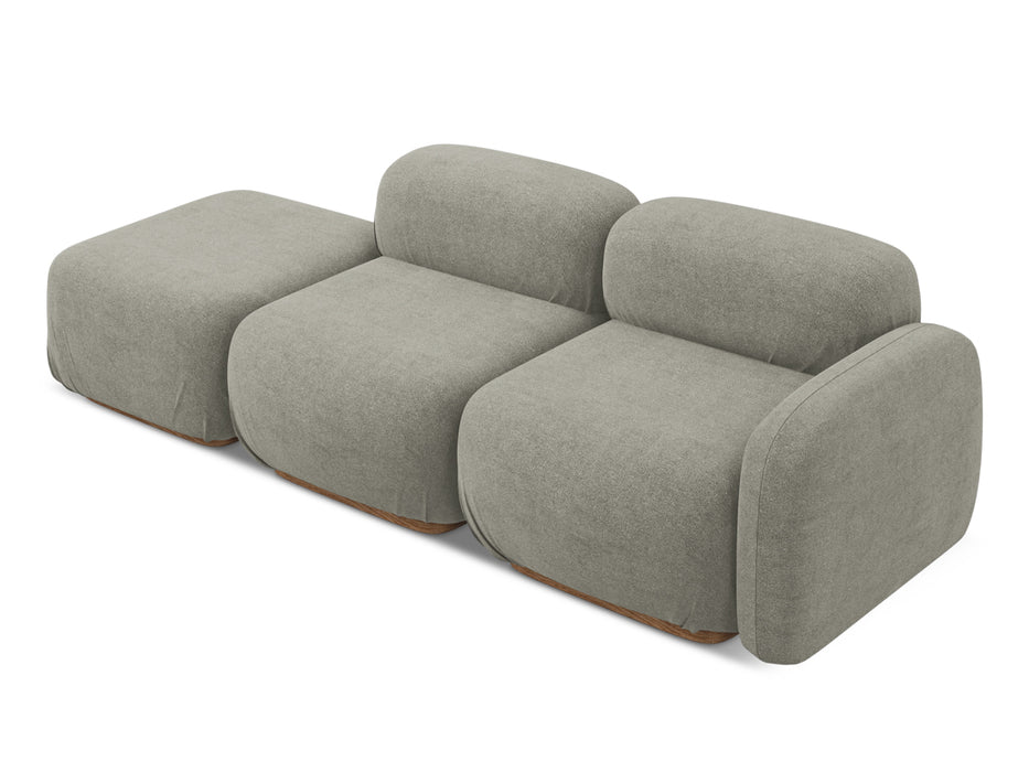 makamii Modular Sofa Ailani rechts Bouclé