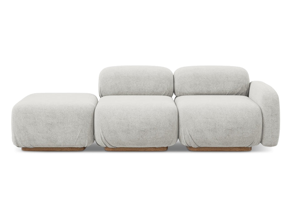 makamii Modular Sofa Ailani rechts Bouclé