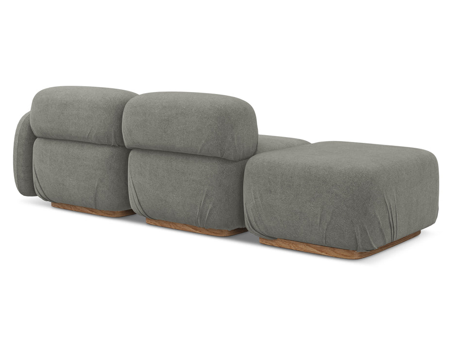 makamii Modular Sofa Ailani rechts Bouclé