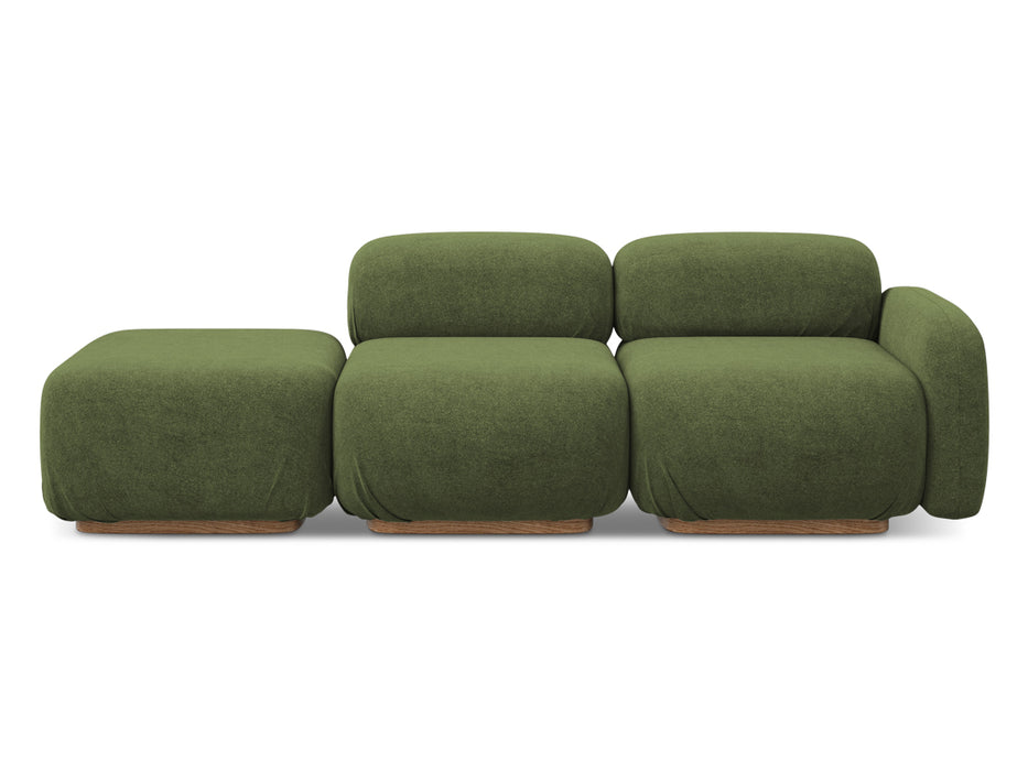 makamii Modular Sofa Ailani rechts Bouclé