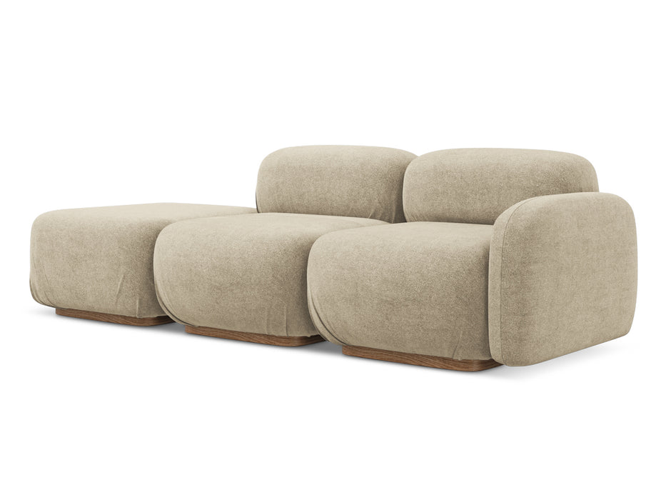 makamii Modular Sofa Ailani rechts Bouclé