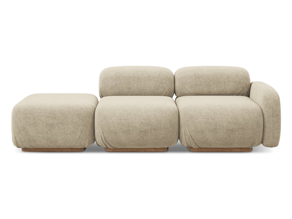 makamii Modular Sofa Ailani rechts Bouclé