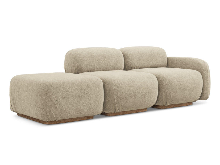 makamii Modular Sofa Ailani rechts Bouclé