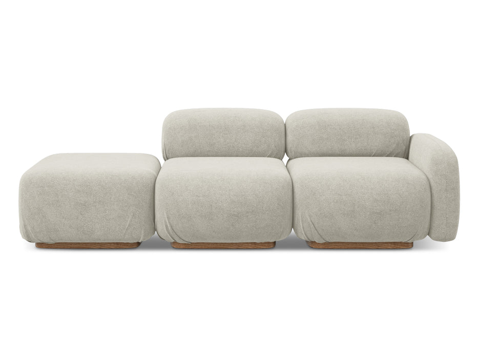 makamii Modular Sofa Ailani rechts Bouclé