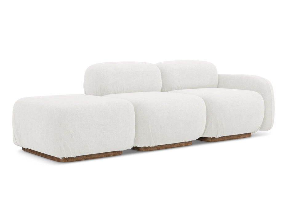 makamii Modular Sofa Ailani rechts Bouclé