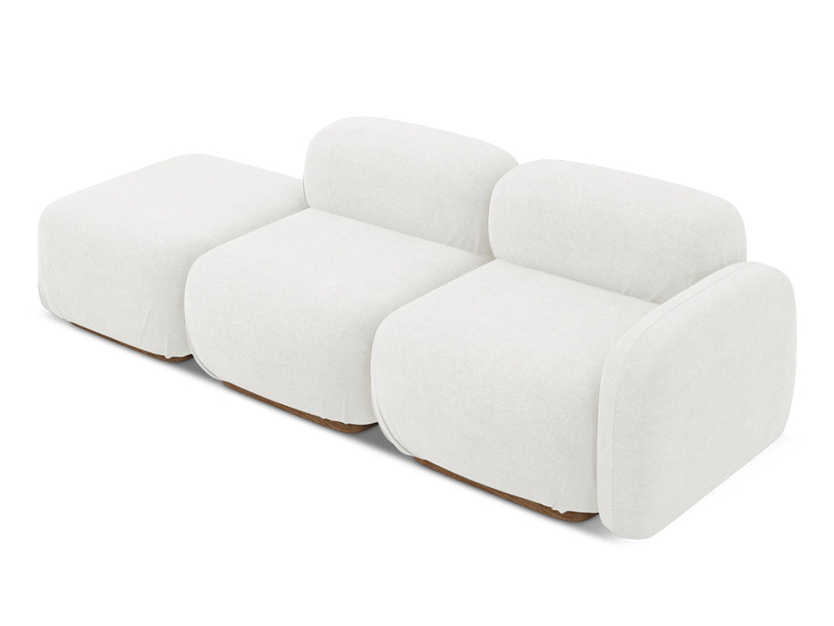 makamii Modular Sofa Ailani rechts Bouclé