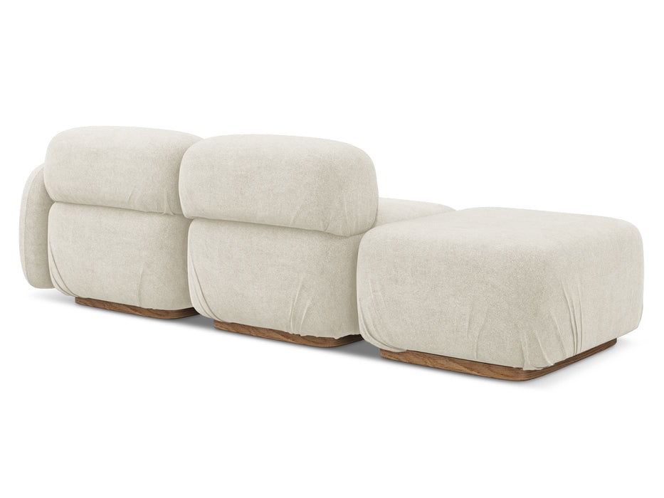 makamii Modular Sofa Ailani rechts Bouclé