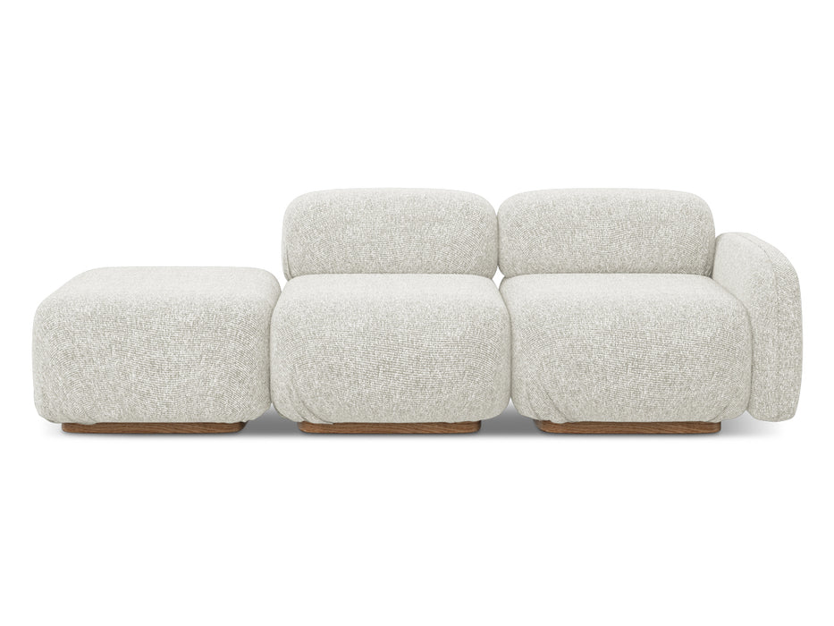 makamii Modular Sofa Ailani rechts Strukturgewebe