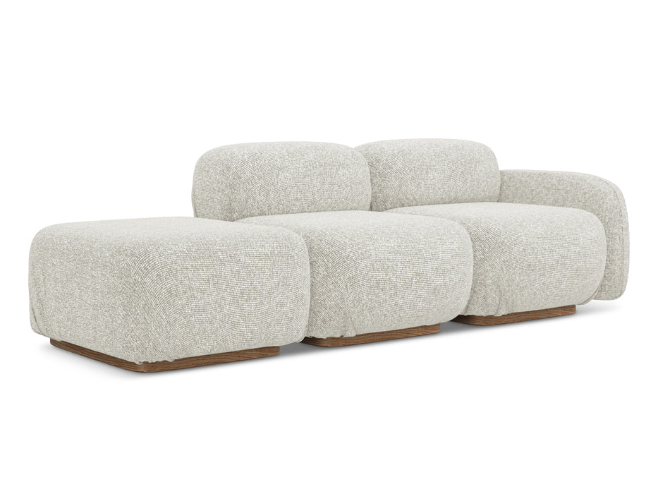 makamii Modular Sofa Ailani rechts Strukturgewebe