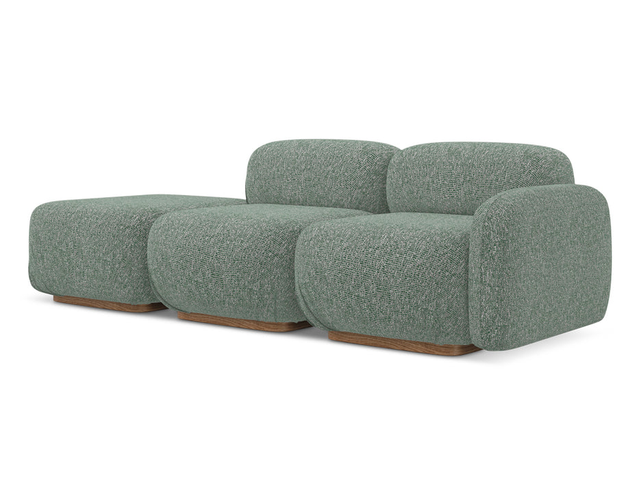 makamii Modular Sofa Ailani rechts Strukturgewebe