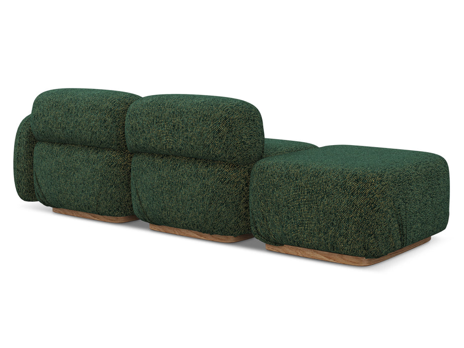 makamii Modular Sofa Ailani rechts Strukturgewebe