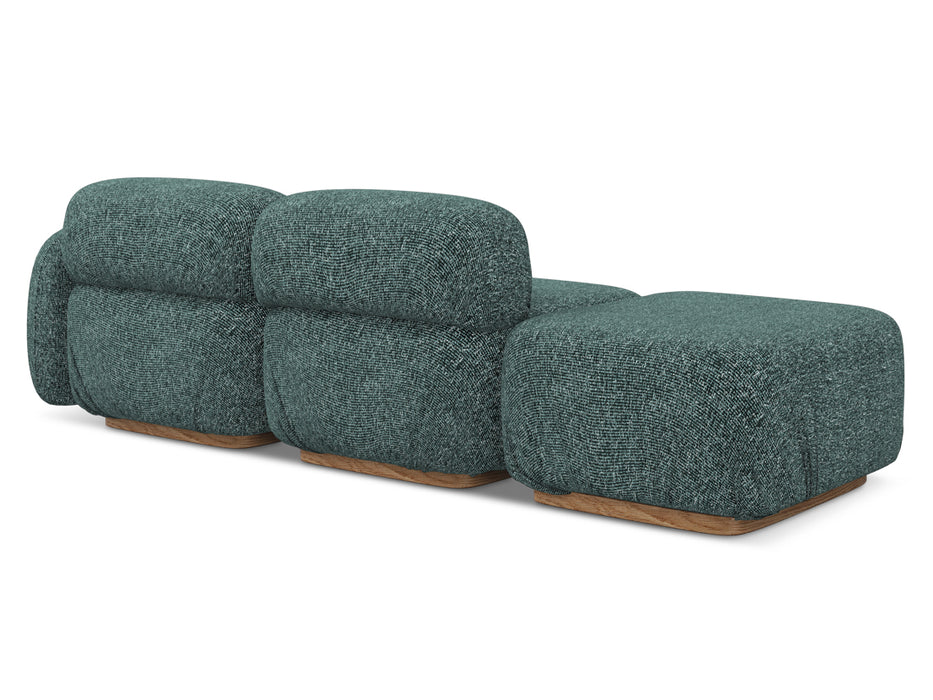 makamii Modular Sofa Ailani rechts Strukturgewebe