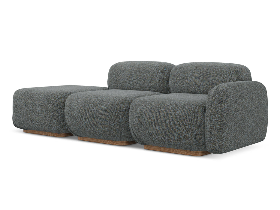 makamii Modular Sofa Ailani rechts Strukturgewebe