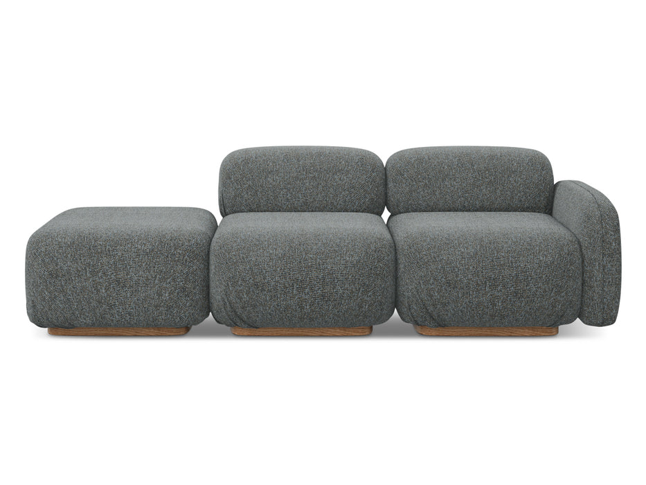 makamii Modular Sofa Ailani rechts Strukturgewebe