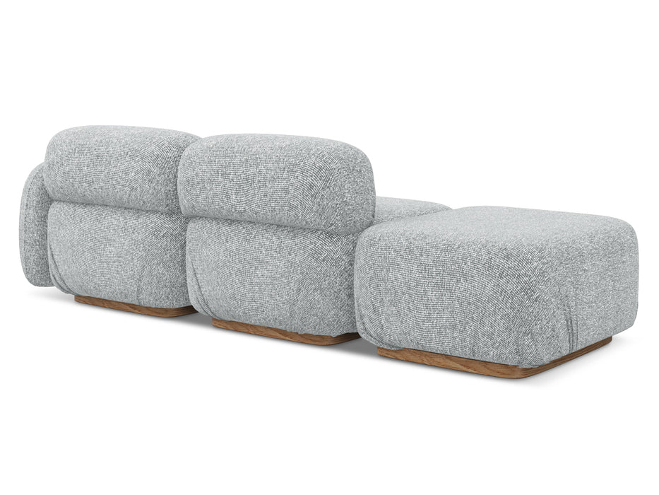 makamii Modular Sofa Ailani rechts Strukturgewebe