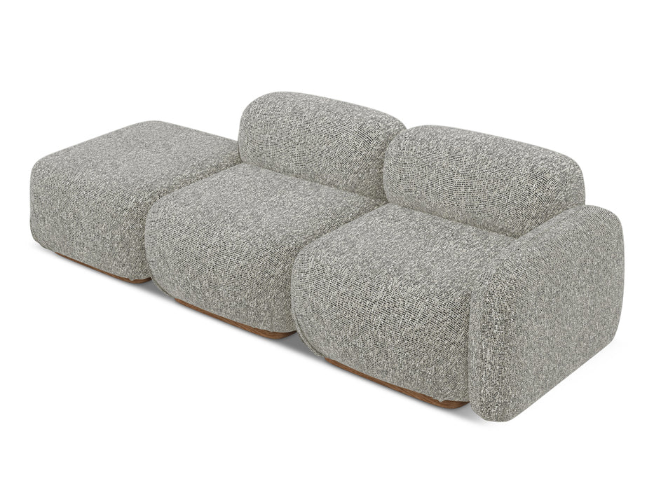 makamii Modular Sofa Ailani rechts Strukturgewebe