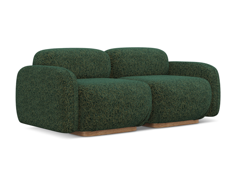 makamii Modular Sofa Ailani 3-Sitzer Strukturstoff