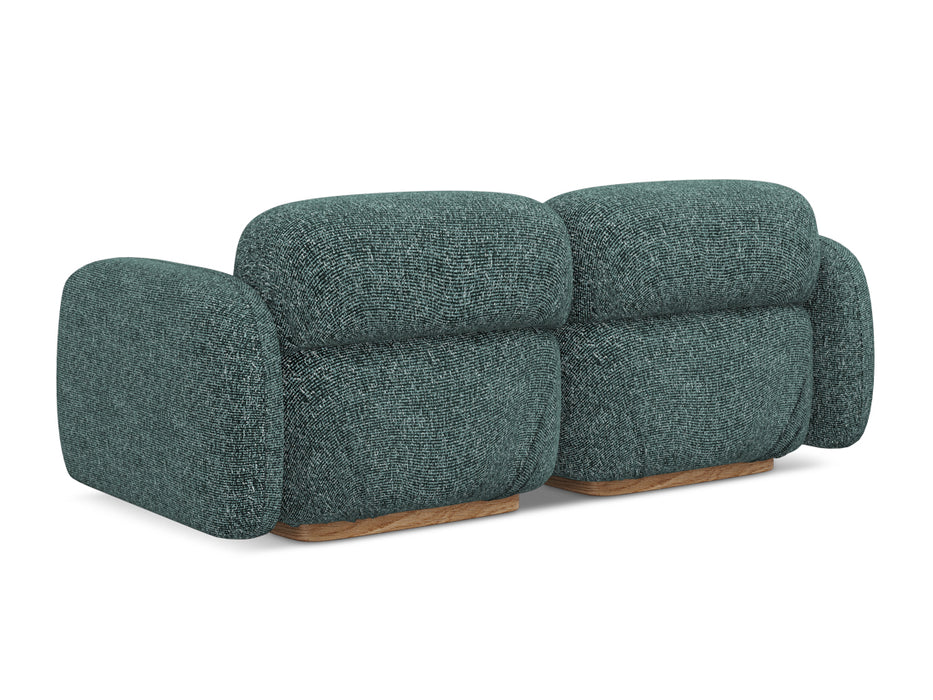 makamii Modular Sofa Ailani 3-Sitzer Strukturstoff