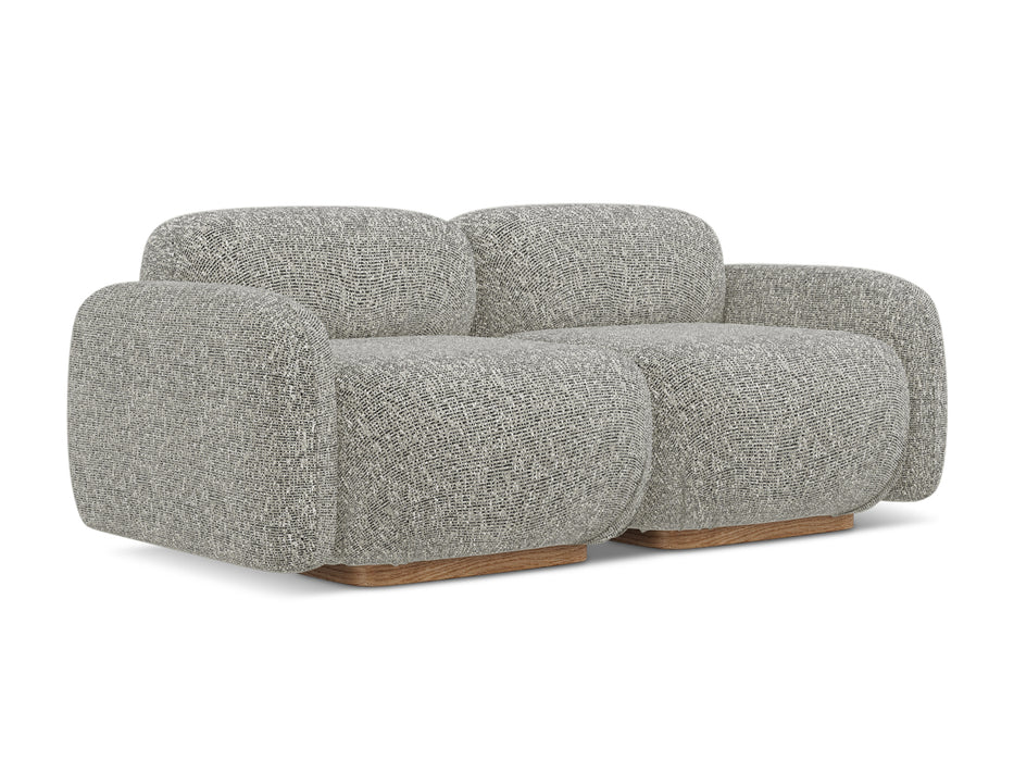 makamii Modular Sofa Ailani 3-Sitzer Strukturgewebe