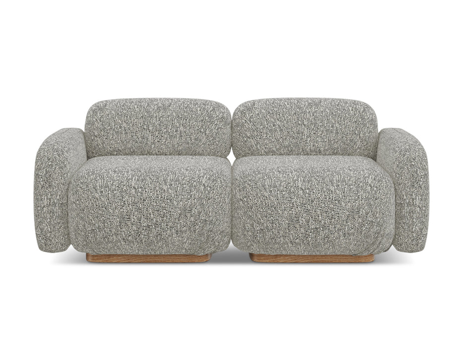 makamii Modular Sofa Ailani 3-Sitzer Strukturgewebe