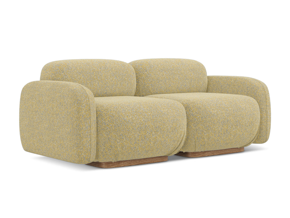 makamii Modular Sofa Ailani 3-Sitzer Strukturgewebe