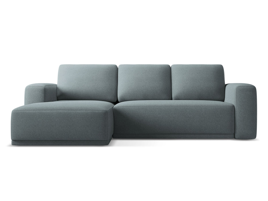 makamii Ecksofa Kaila mit Schlaffunktion links Chenille