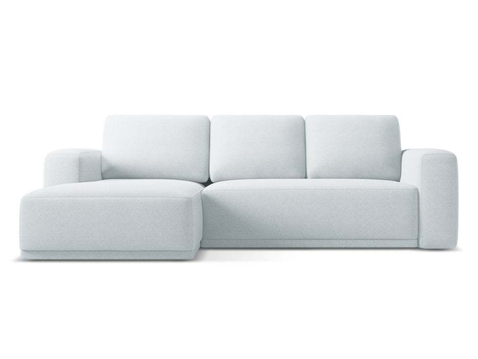 makamii Ecksofa Kaila mit Schlaffunktion links Chenille