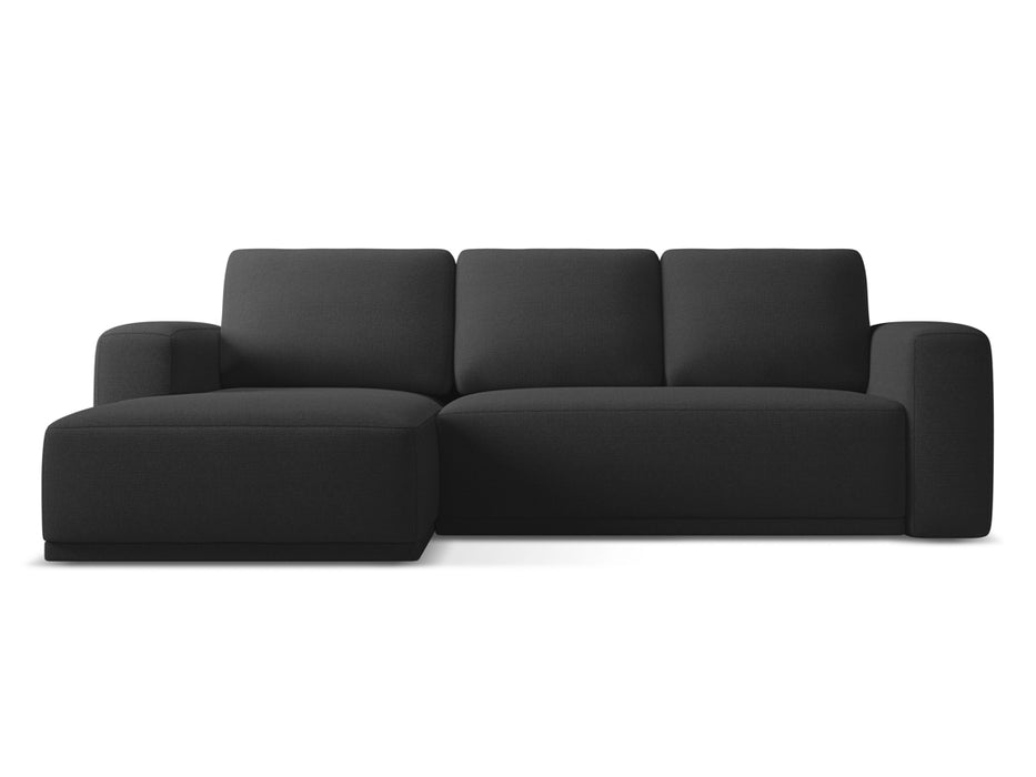 makamii Ecksofa Kaila mit Schlaffunktion links Chenille