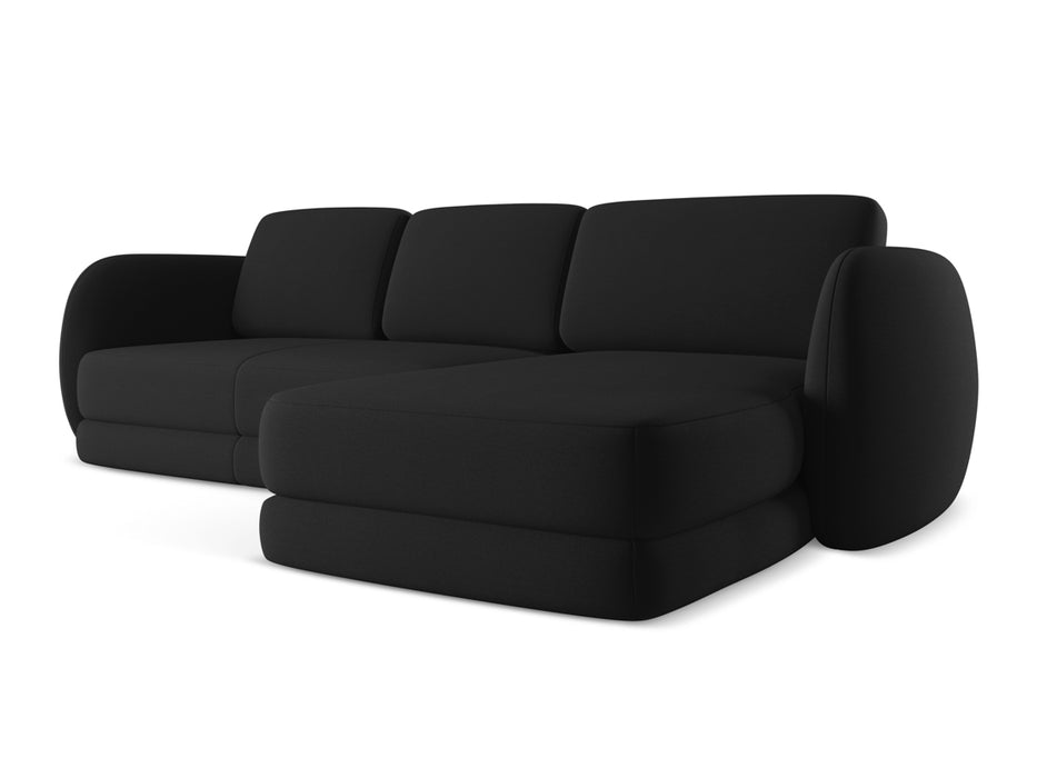 makamii Ecksofa Kiana rechts Bouclé