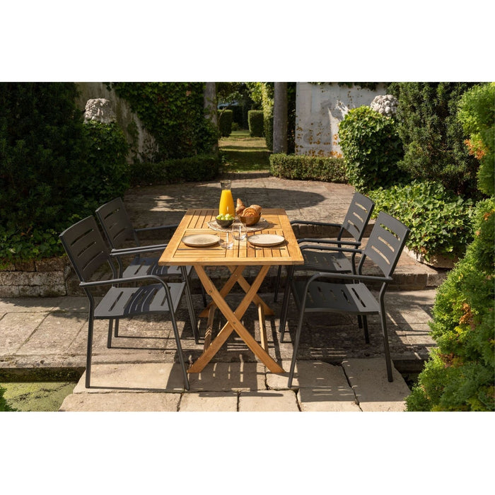 Exotan Outdoor-Esstisch Folding klappbar 120x70 cm