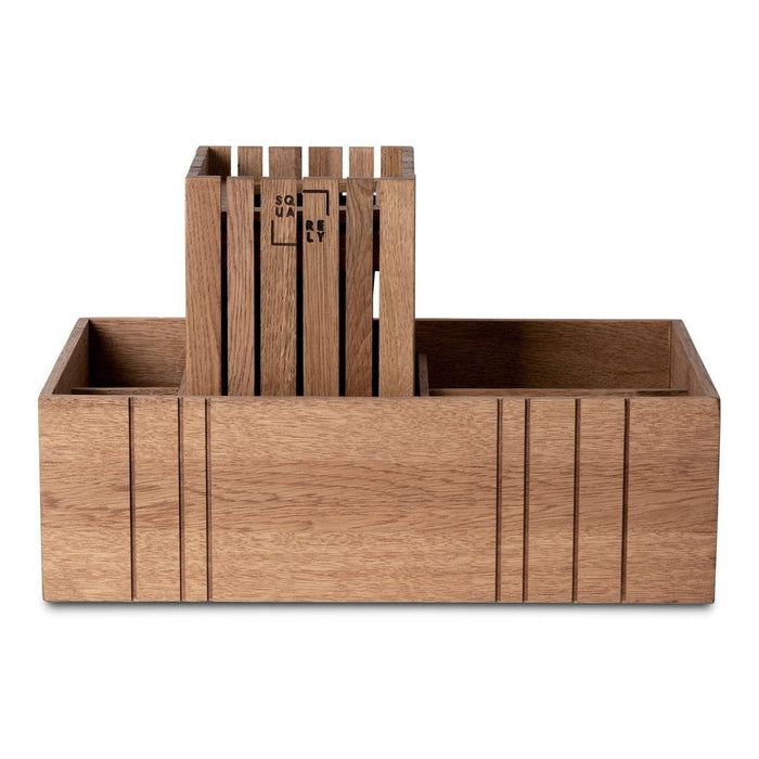 Squarely Copenhagen TableORGANIZER mit Pflanzengefäß