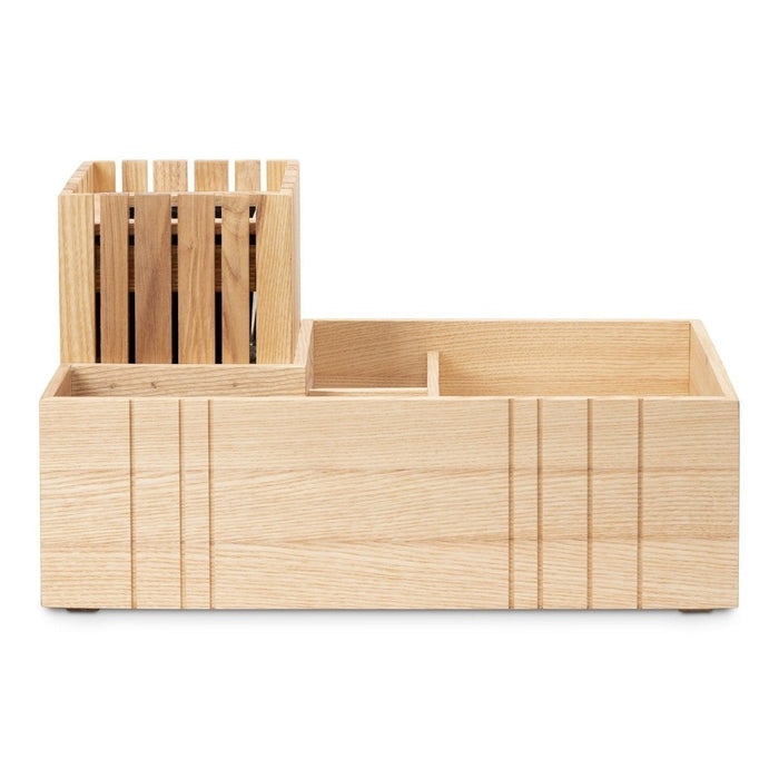 Squarely Copenhagen TableORGANIZER mit Pflanzengefäß