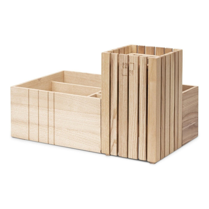 Squarely Copenhagen TableORGANIZER mit Pflanzengefäß