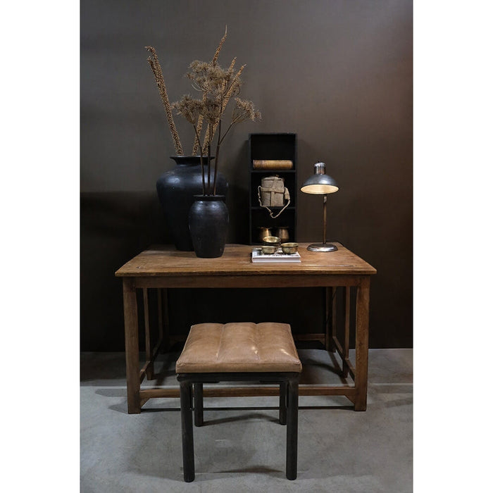 Trademark Living Hocker Sean im Industrial Style