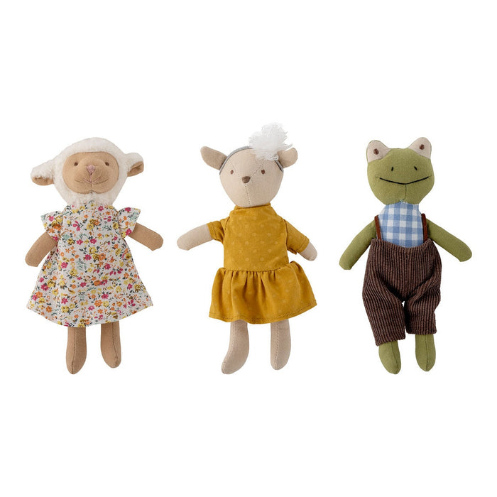 Bloomingville MINI Friend Puppe Animal 3er-Set