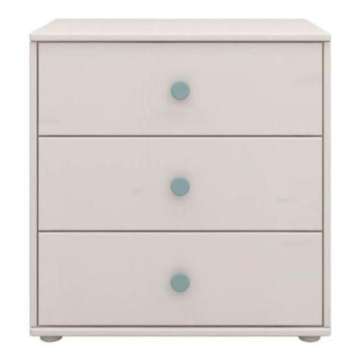 FLEXA Kinderkommode Chest Grau mit Blau