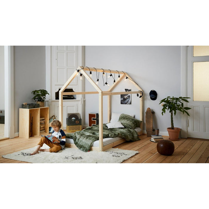 FLEXA Kinderbett Cottage Naturbraun