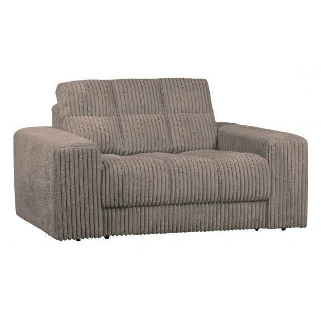 WOOOD Sessel Second Date Loveseat Grau-Braun Ripcord