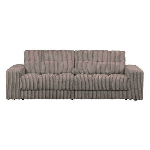 WOOOD Sofa Second Date 2-Sitzer Grau-Braun Ripcord